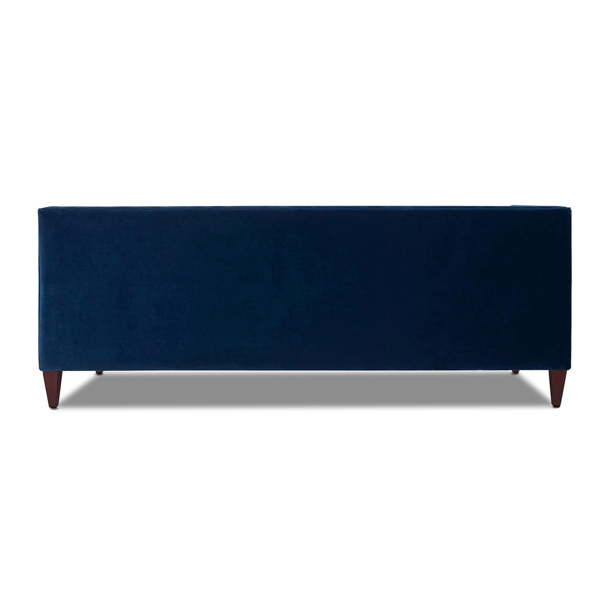 84" Navy Blue Tufted Velvet Sofa X336
