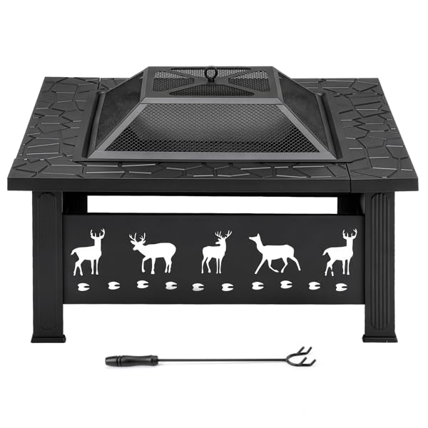 32-inch Square Wood-Burning Stove E4086