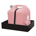 Carbon Steel Gas Container Rack with Nylon Strap, Black I3751