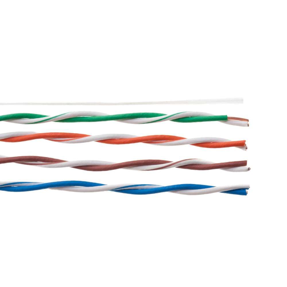 CAT6 Cable 1000ft Solid Ethernet LAN UTP Cable 23AWG 550Mhz RJ45 CCA Wire Blue I49837