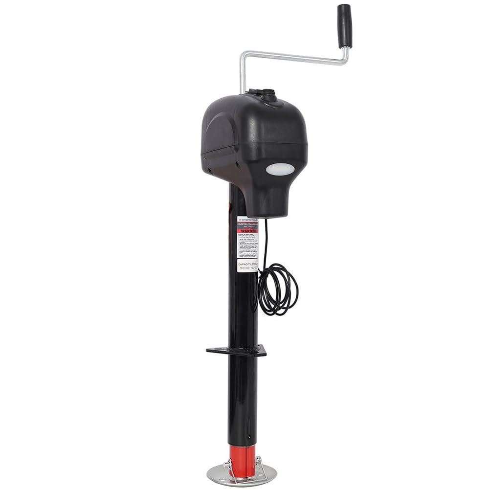 12V Electric Trailer Jack with 18" Lift G3556