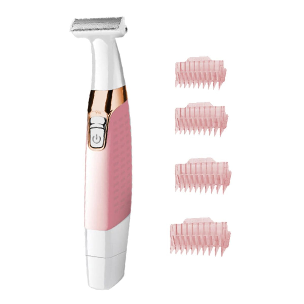 Pink Portable Electric Body Hair Shaver Q7671
