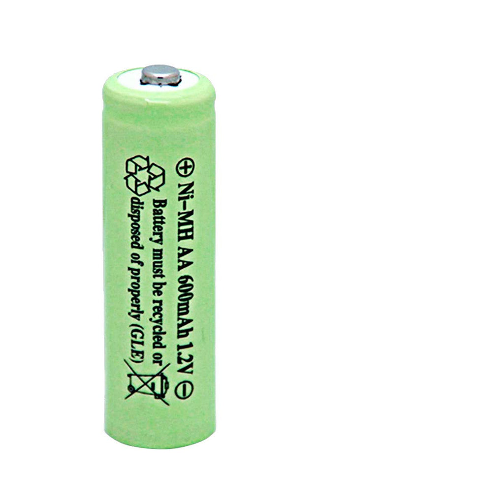 NiMH AA 600mAh 1.2V Rechargeable Batteries Pack of 12 J119103