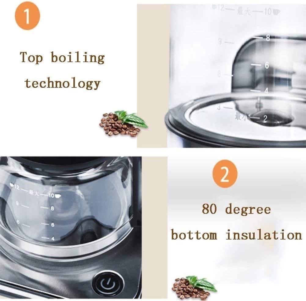 Drip Coffee Maker with Borosilicate Glass Carafe Q511046