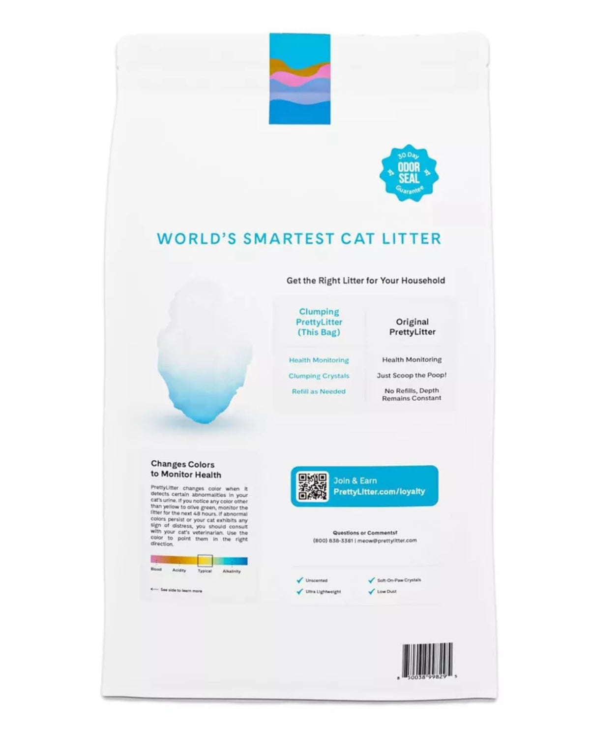 10 Lb Unscented Silica Gel Cat Litter N371