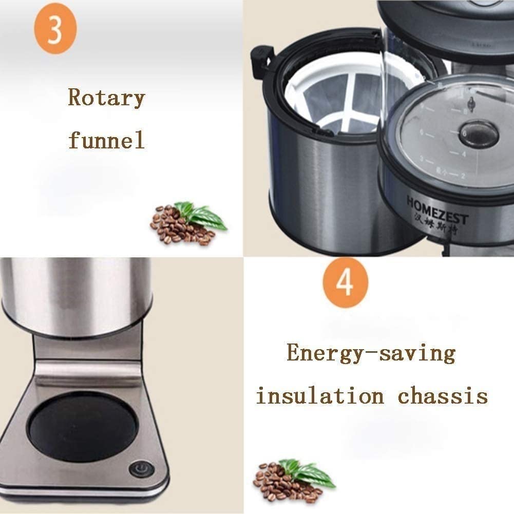 Drip Coffee Maker with Borosilicate Glass Carafe Q511046