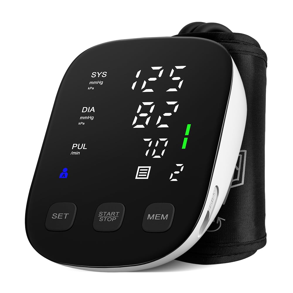Blood Pressure Monitor Upper Arm Large Cuff Digital BP Machine T3137