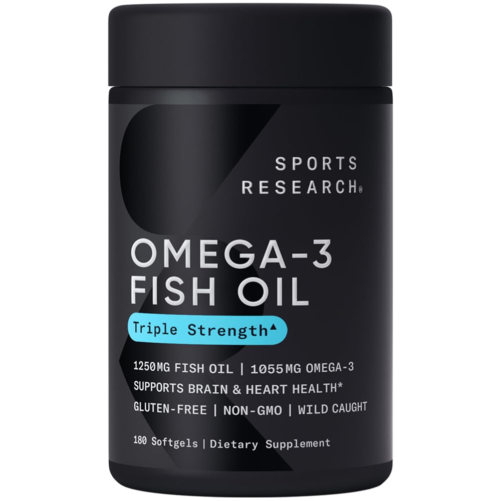 Omega-3 Fish Oil 180 Softgels H260