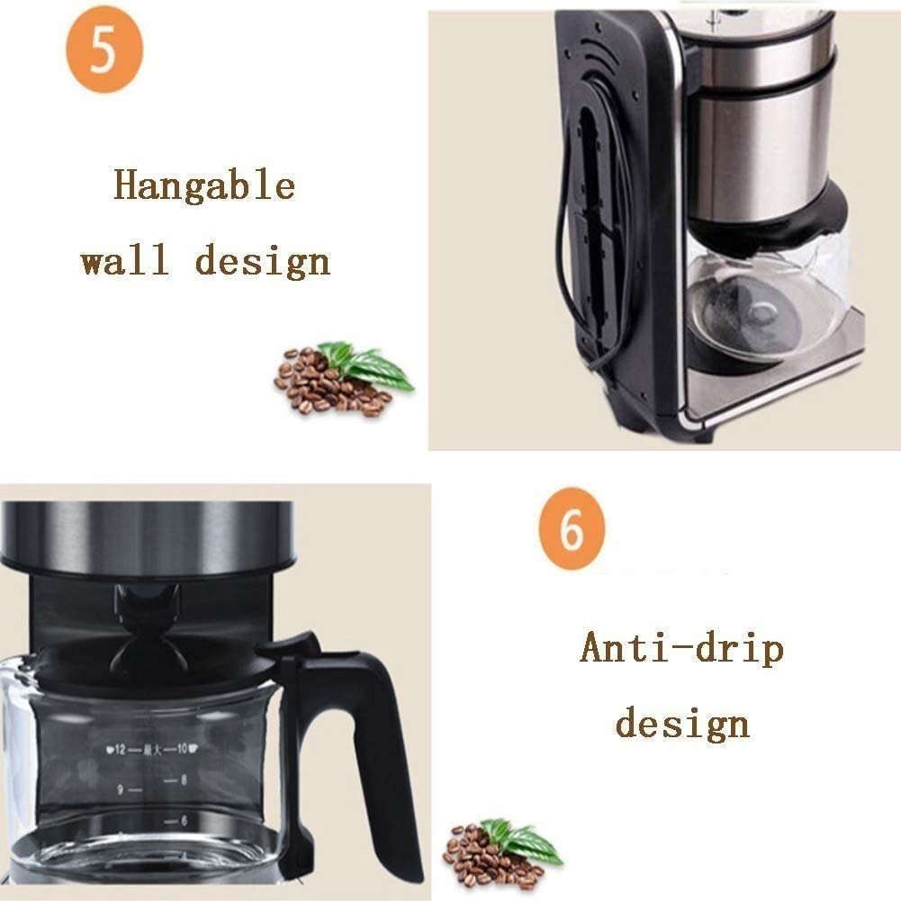 Drip Coffee Maker with Borosilicate Glass Carafe Q511046