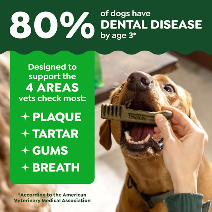 Natural Dog Dental Care Chews 24 oz F2280