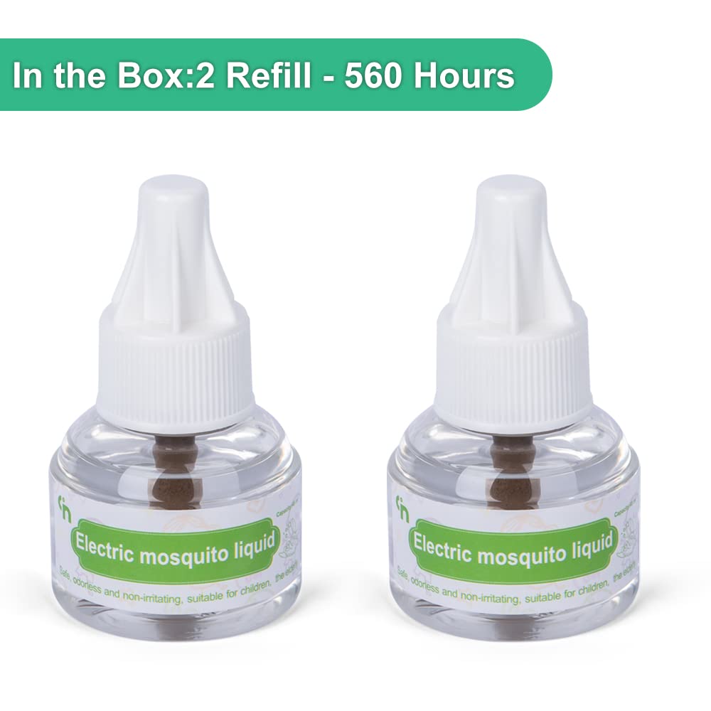 Mosquito Repellent Refills 2-Pack 280 Hr DEET-Free B534