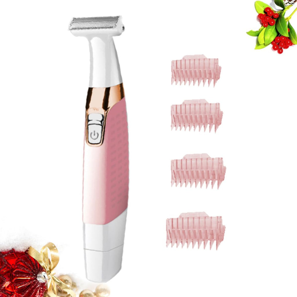 Pink Portable Electric Body Hair Shaver Q7671