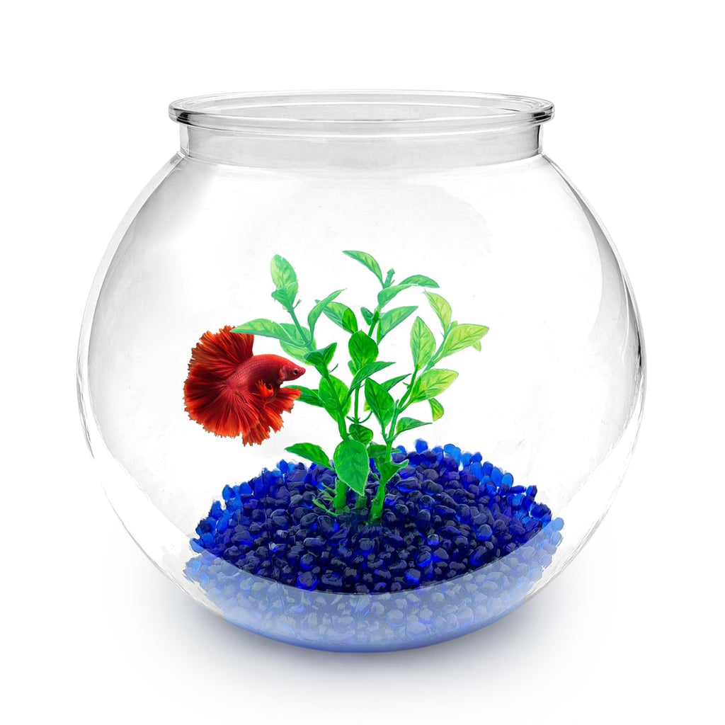 Mini Plastic Aquarium Starter Kit, 0.8 Gallon Fish Tank Z326
