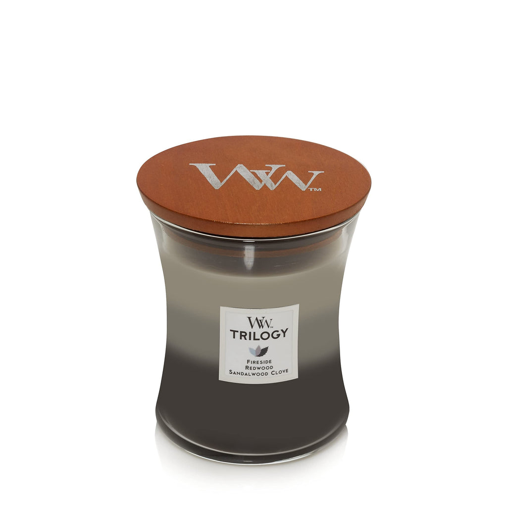 Scented Candle, 16oz Soy Blend Wax Wood Wick A9842