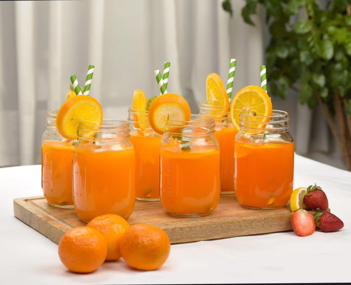 16 oz Regular Mouth Glass Canning Jars with Lids and Rings, 12-Pack O648355