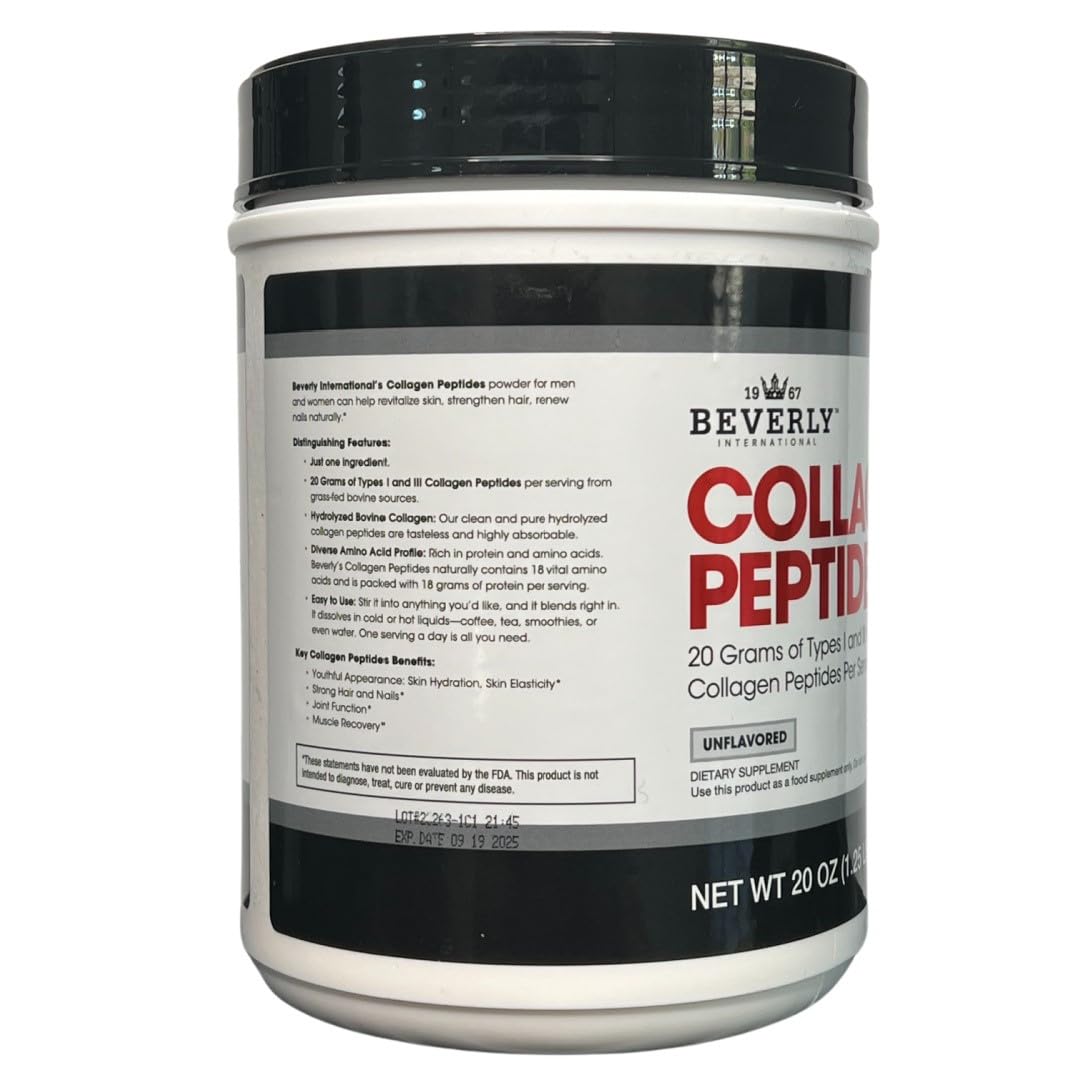 Collagen Peptides Protein Powder Unflavored 20 oz U258