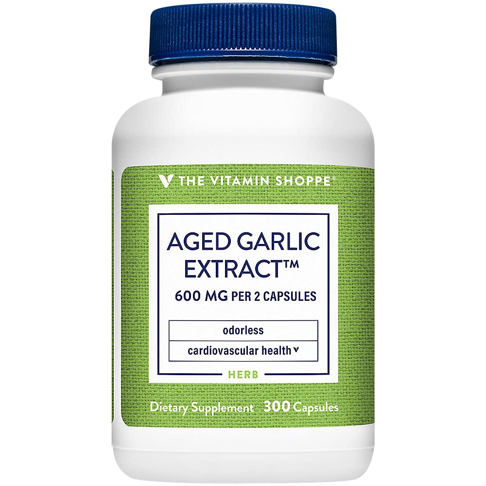 Garlic 600 MG 300 Capsules J766