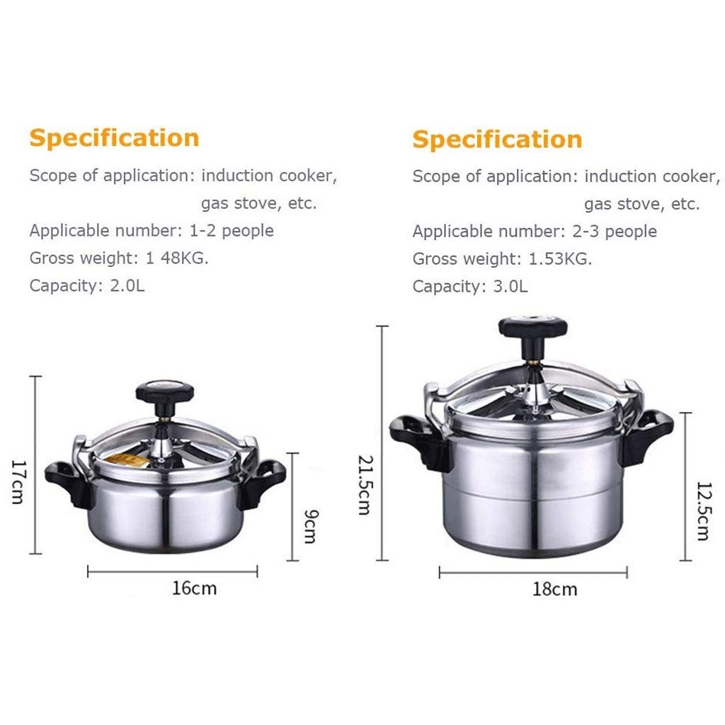 Aluminum Non-stick Pressure Cooker 2L C709235