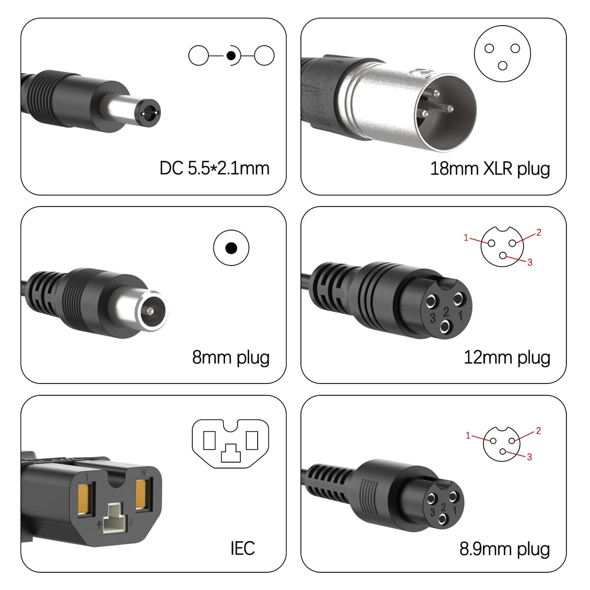 42V 2A Electric Scooter Charger A811