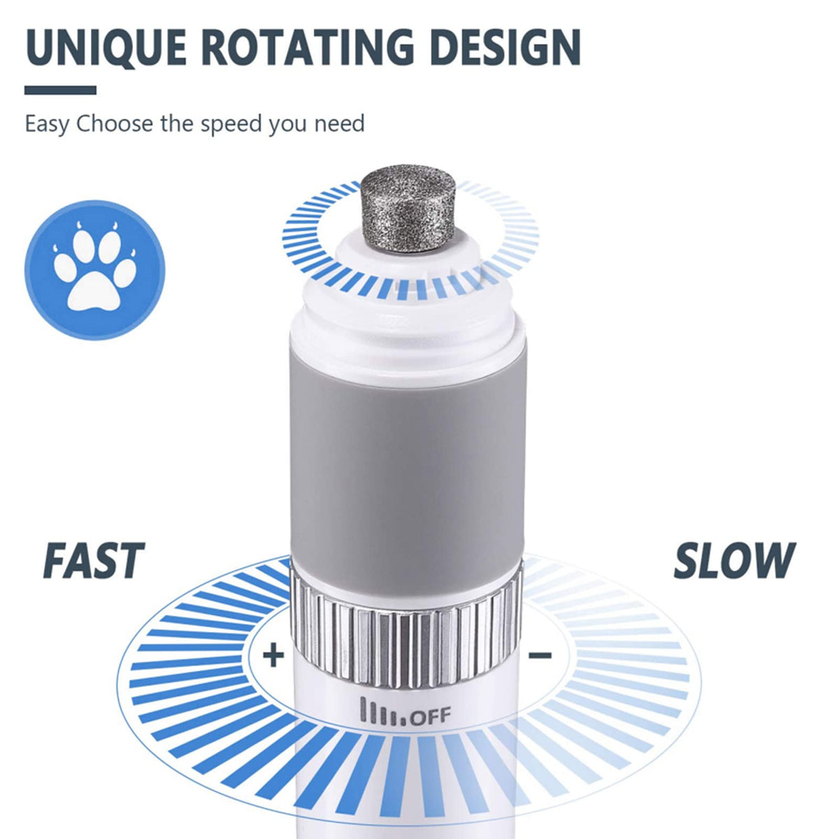 Electric Pet Nail Grinder with LED Light L93388