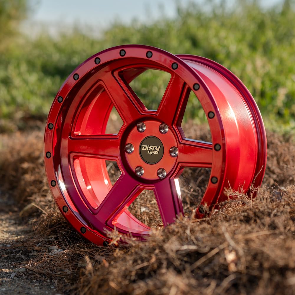 20x9 5x5 -12mm Candy Red Wheel Rim G19959