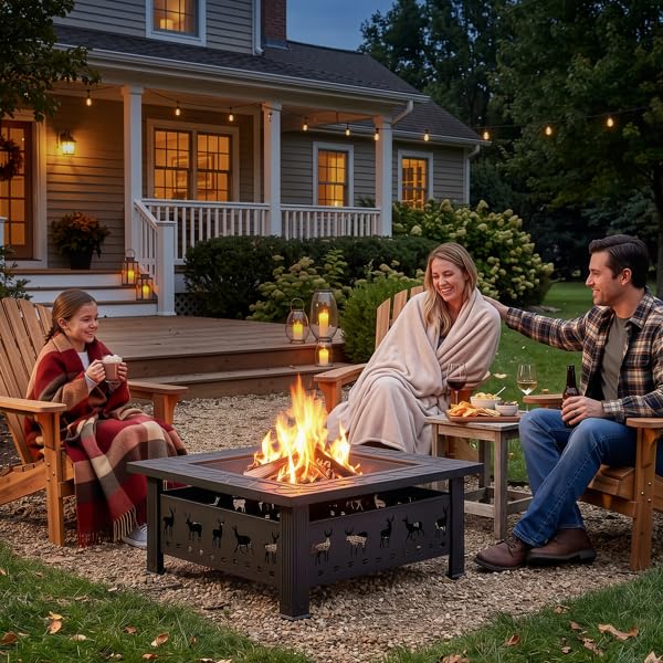 32-inch Square Wood-Burning Stove E4086
