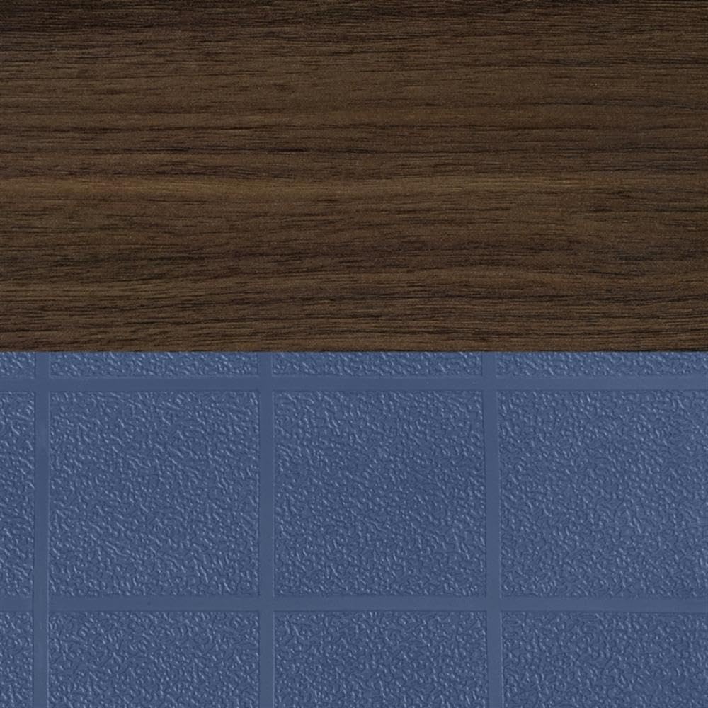 36" Square Mobile Table with 4 Navy Blue Stackable Chairs Z3016