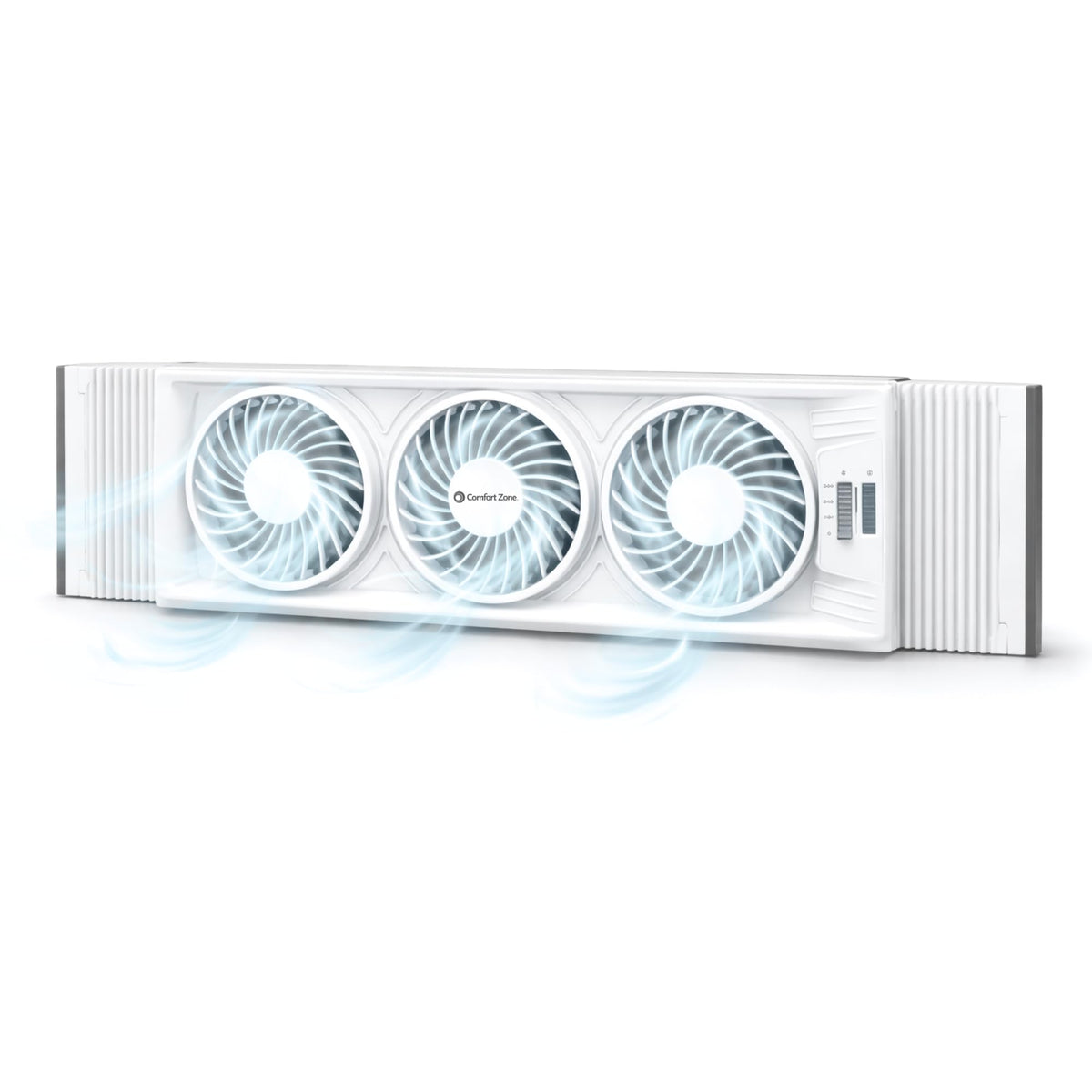 Triple Window Fan with 3-Speeds & Expandable Width D426979