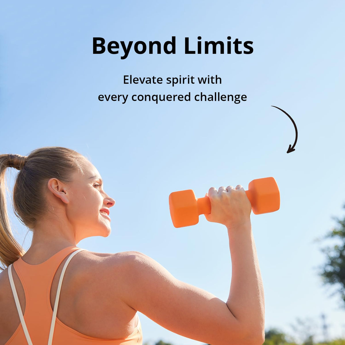 Neoprene Dumbbells Set, 1-15 LB, Hex Shape F5363
