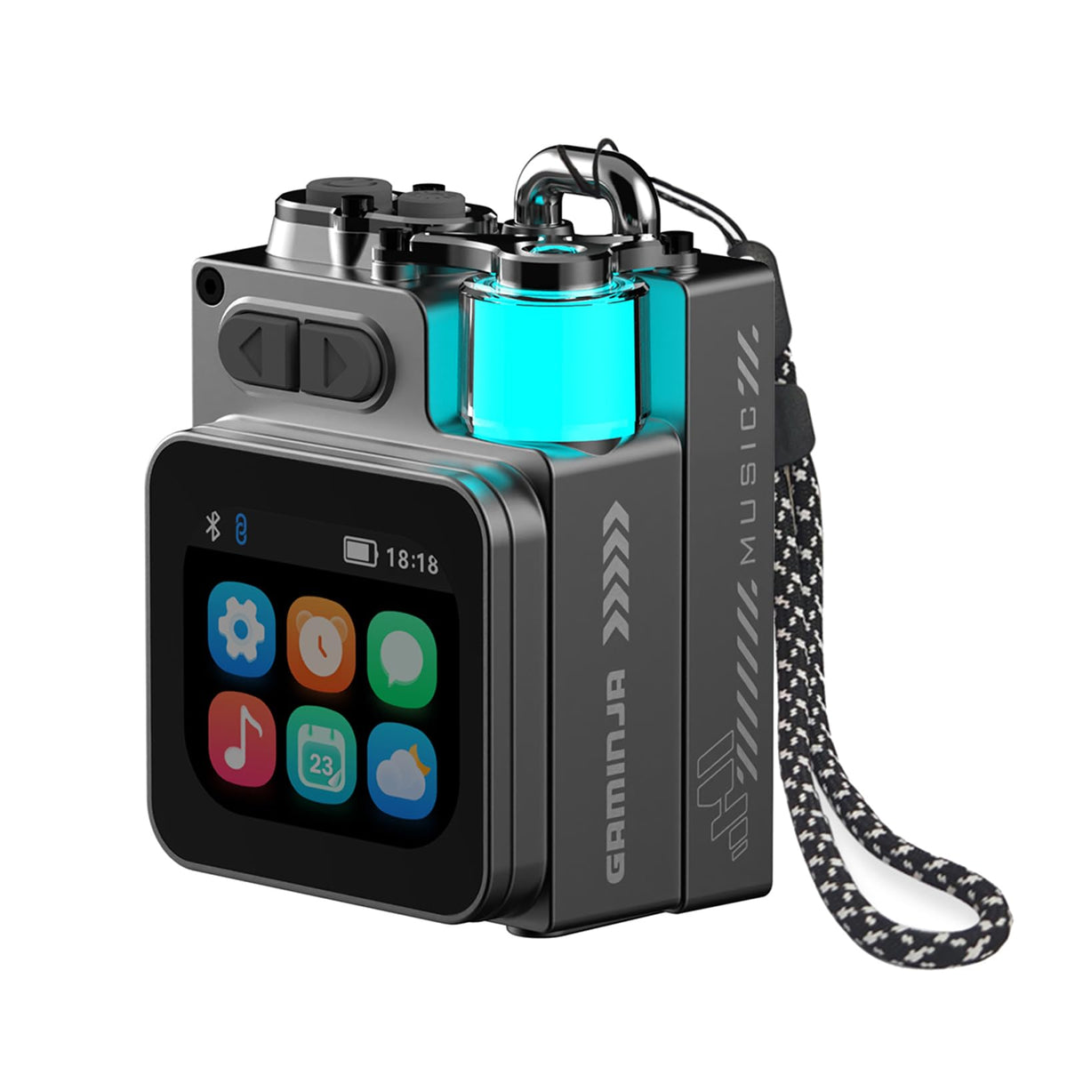 Portable Wireless Bluetooth Speaker with Alarm Clock N5649