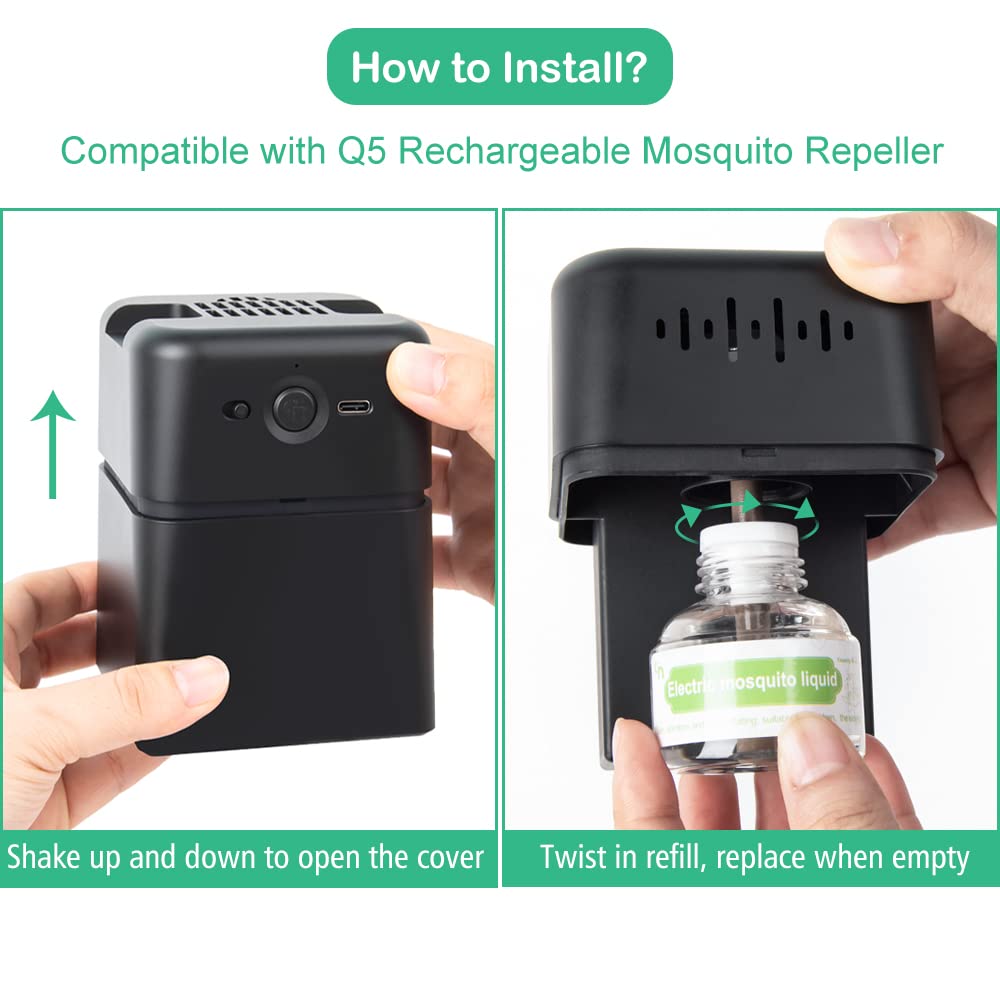 Mosquito Repellent Refills 2-Pack 280 Hr DEET-Free B534
