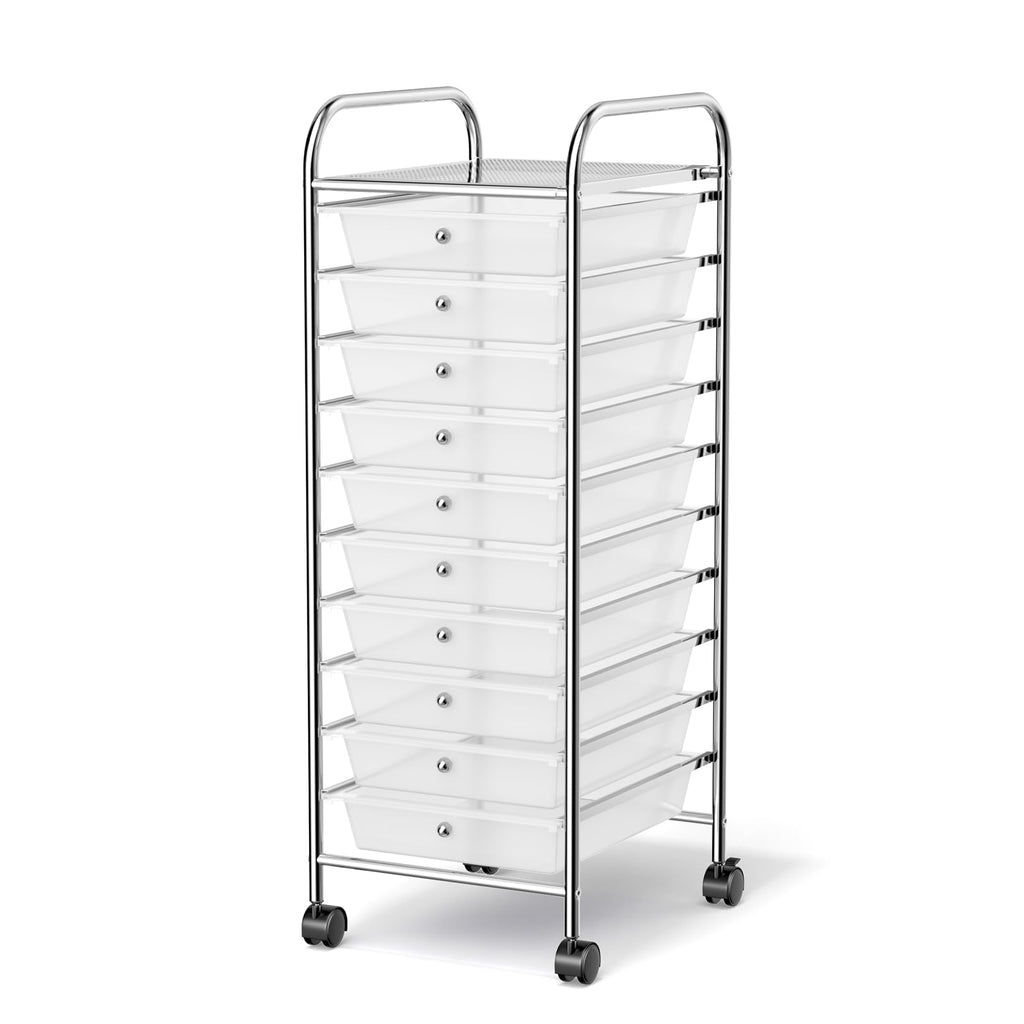 10 Drawers Rolling Storage Cart M21025