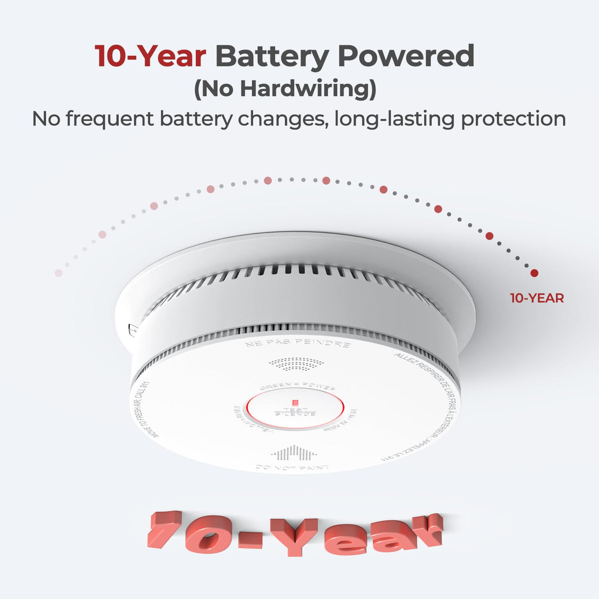 Smoke and Carbon Monoxide Detector Combo 1 Pack S998