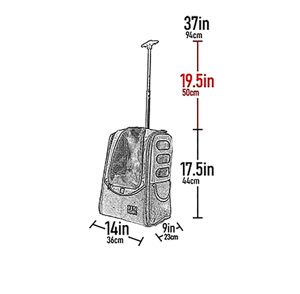 Medium Pet Roller Backpack C5098