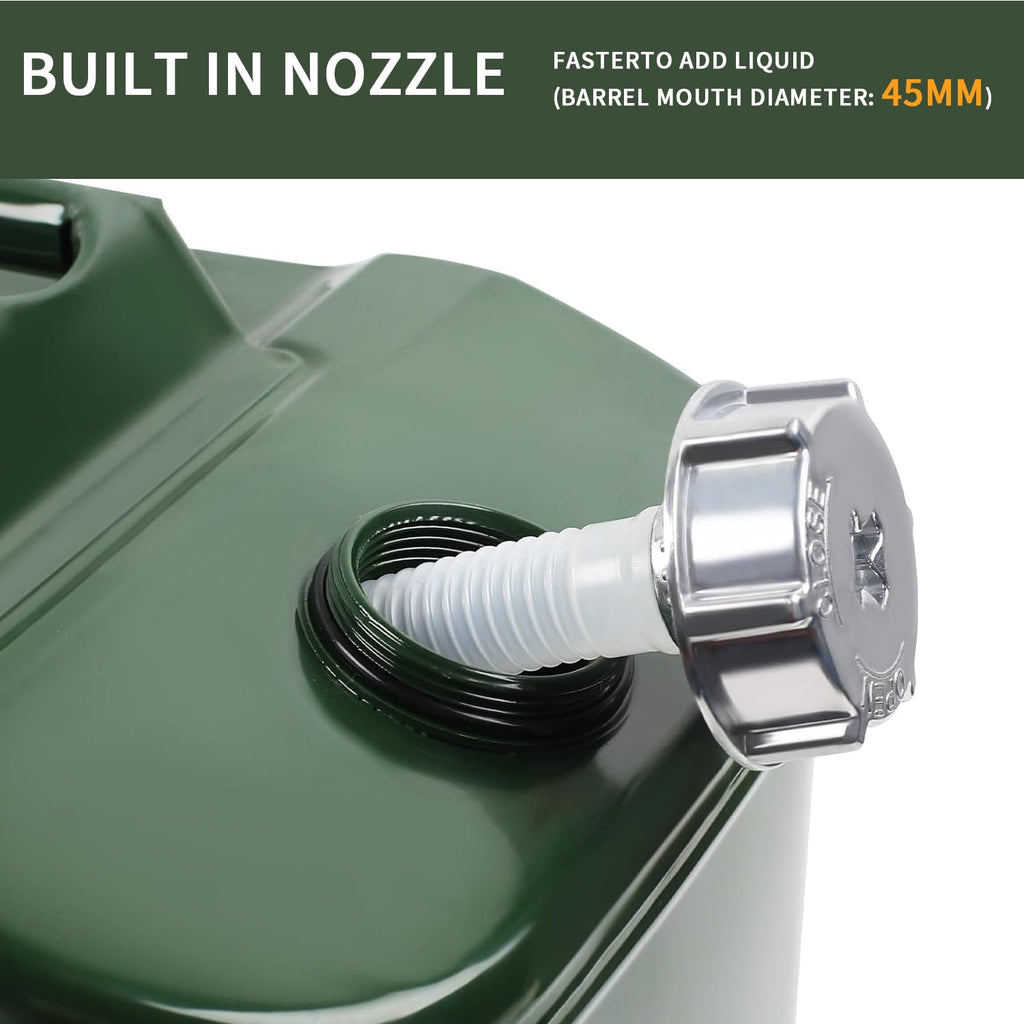 5 Gallon Metal Watering Can with Removable Spout C657