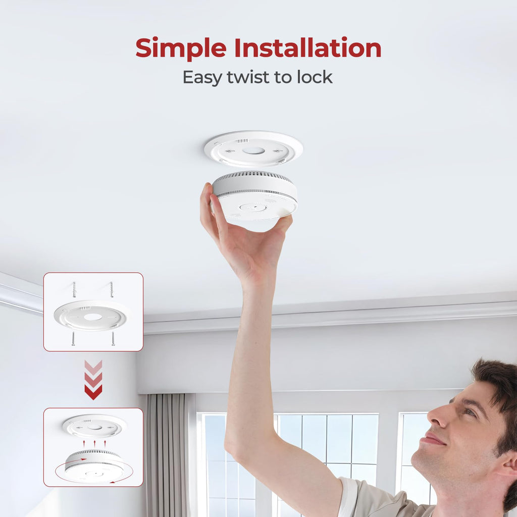 Smoke and Carbon Monoxide Detector Combo 1 Pack S998