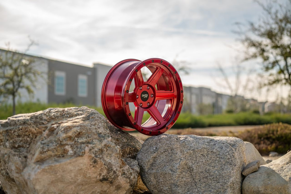 20x9 5x5 -12mm Candy Red Wheel Rim G19959