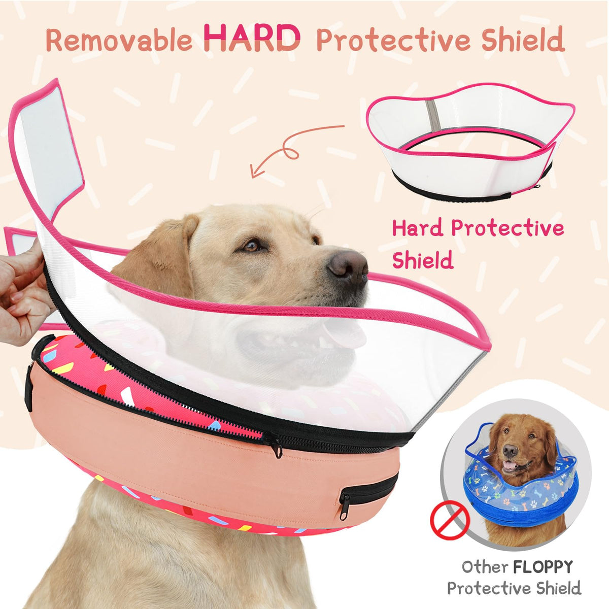 Inflatable Dog Cone Collar for Dogs J336648