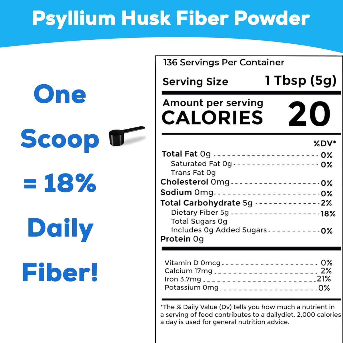 Psyllium Husk Powder 1.5lb X43897