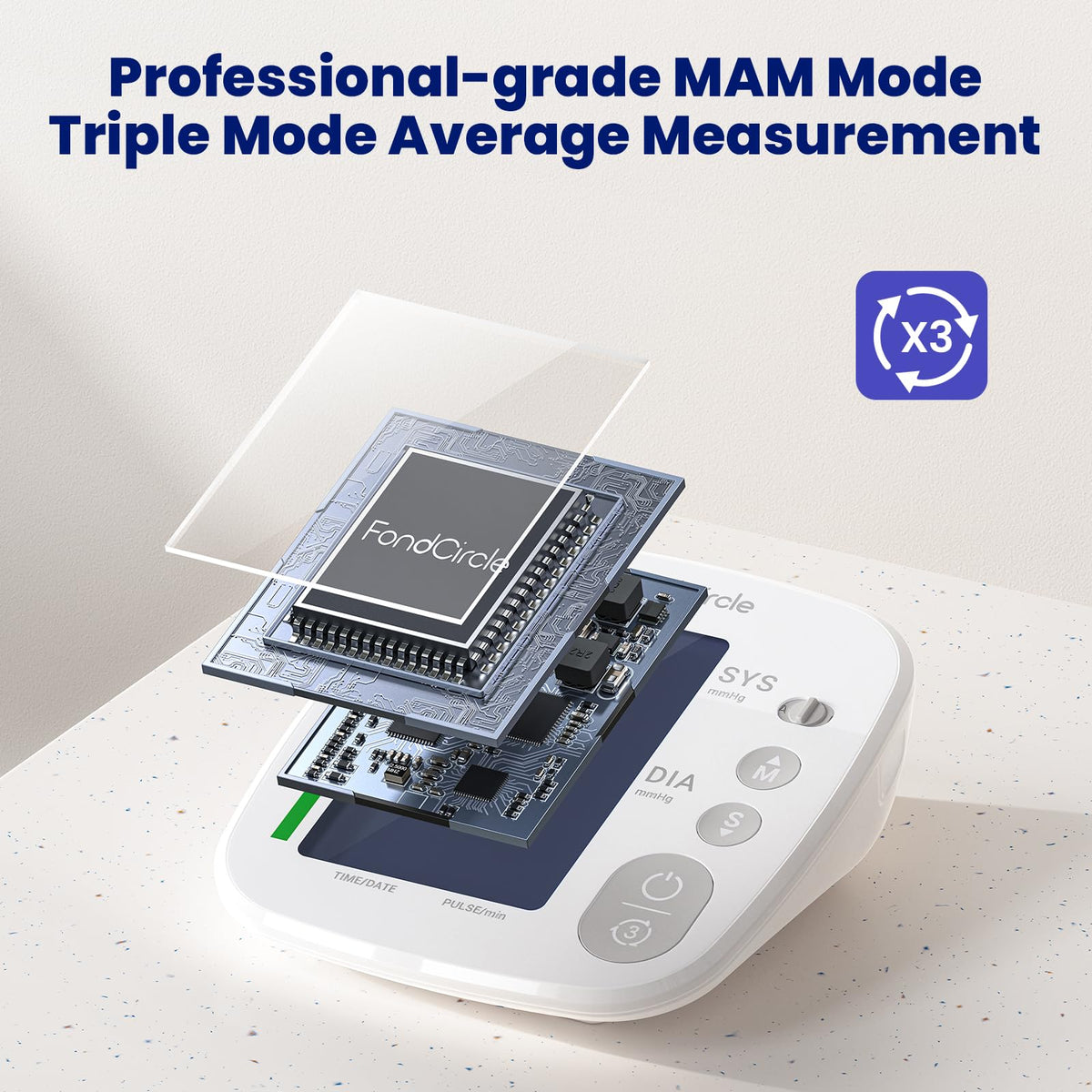 Digital Upper Arm Blood Pressure Monitor V906