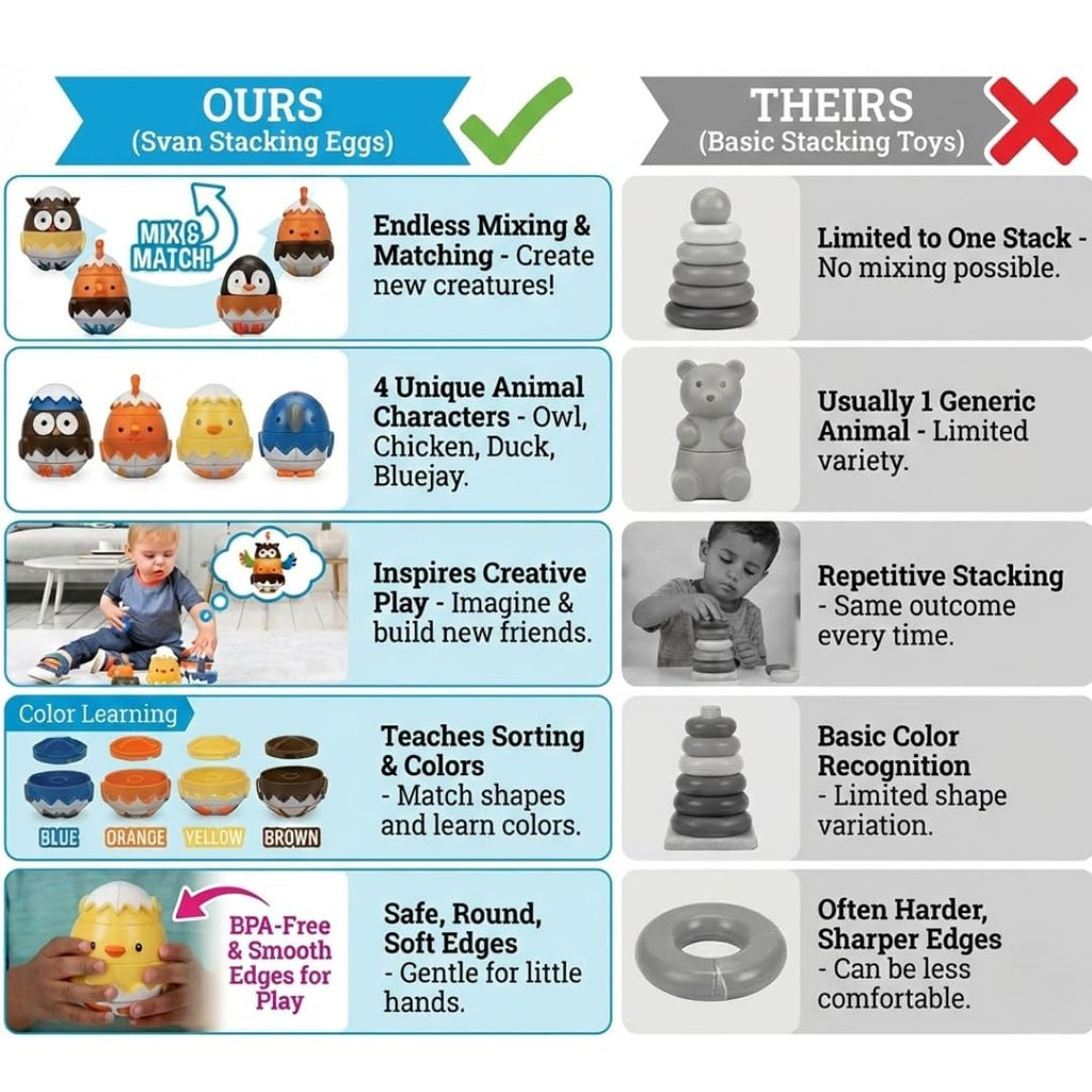 Stacking & Sorting Animal Toys C72138