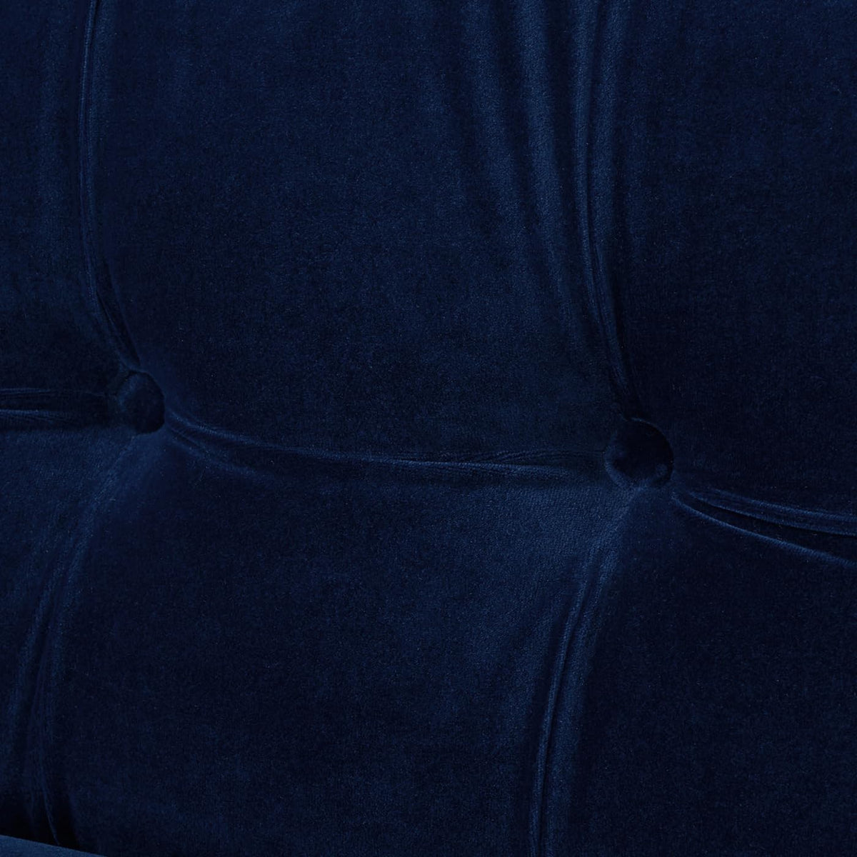84" Navy Blue Tufted Velvet Sofa X336