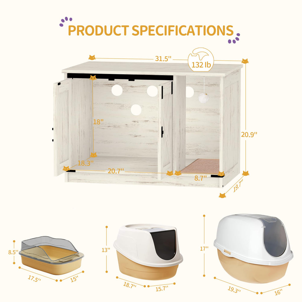 Cat Litter Box Enclosure C7471