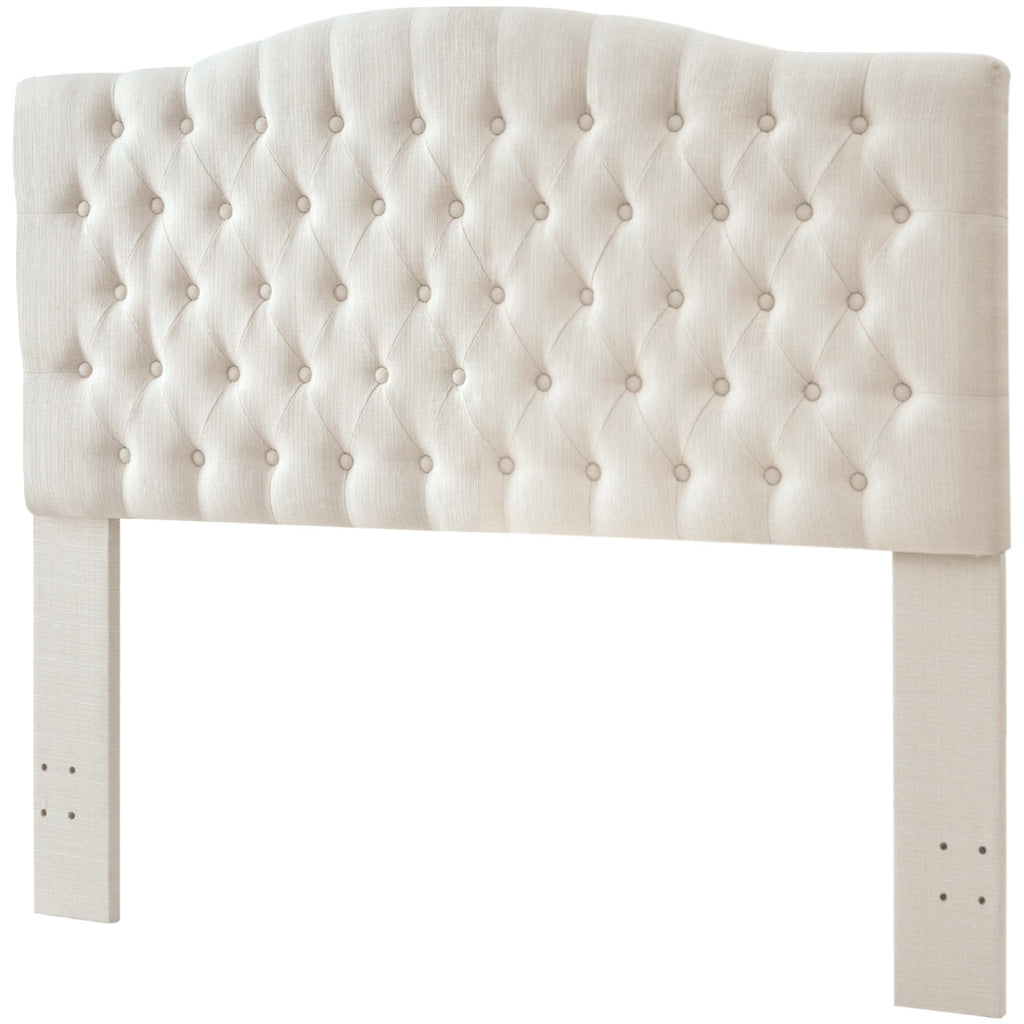 Linen Queen Size Upholstered Headboard C816827