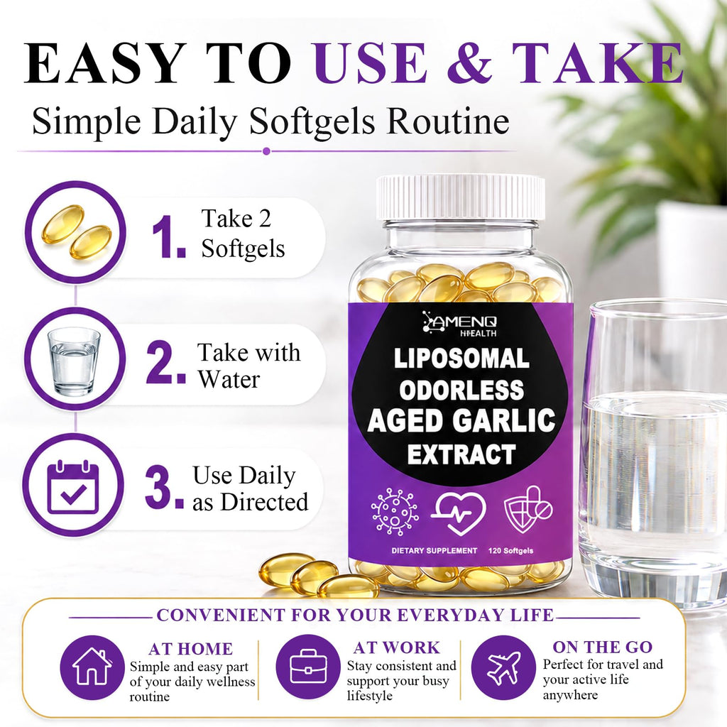 Odorless Garlic Extract 800mg Softgels P35910
