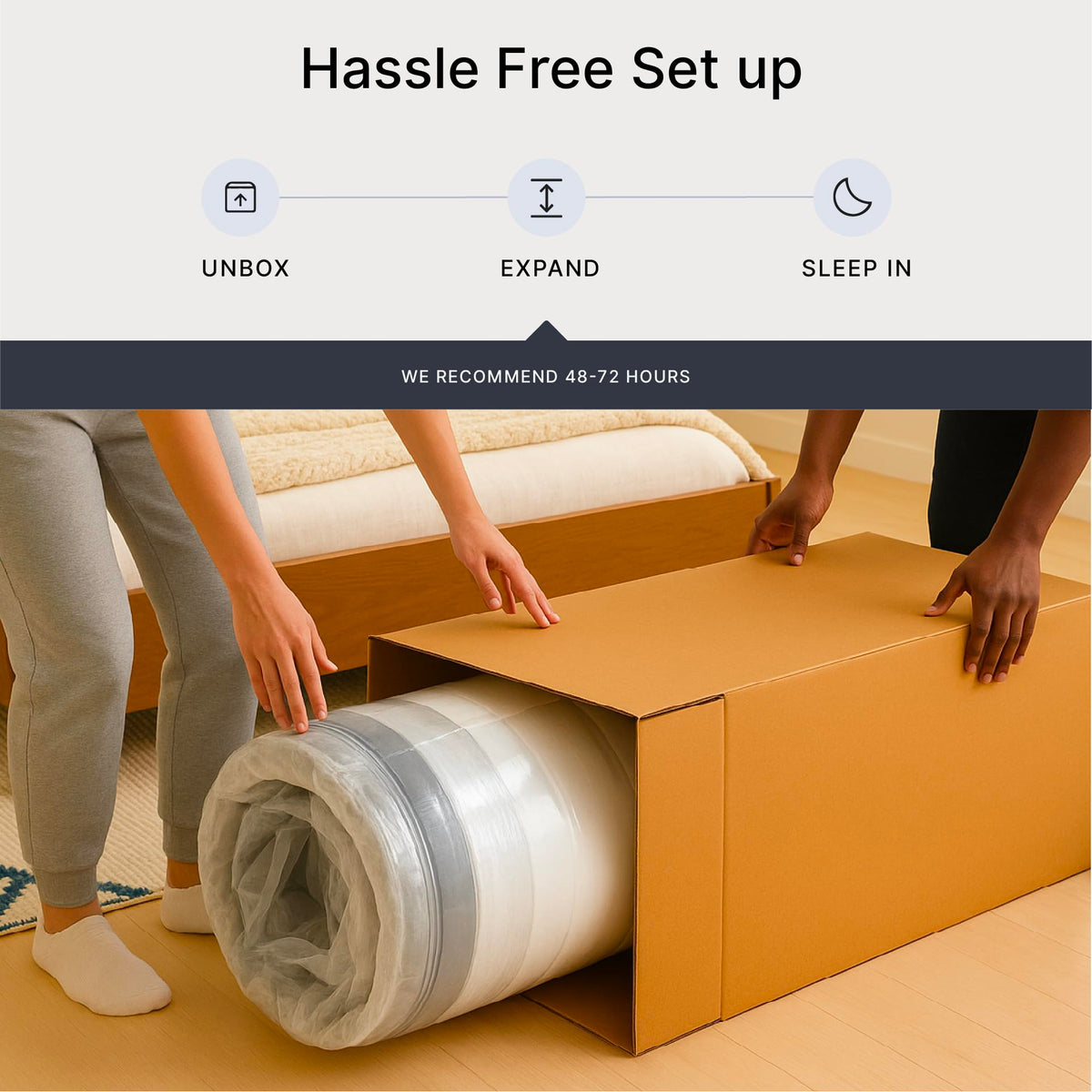 10 Inch Full Hybrid Mattress Z61132