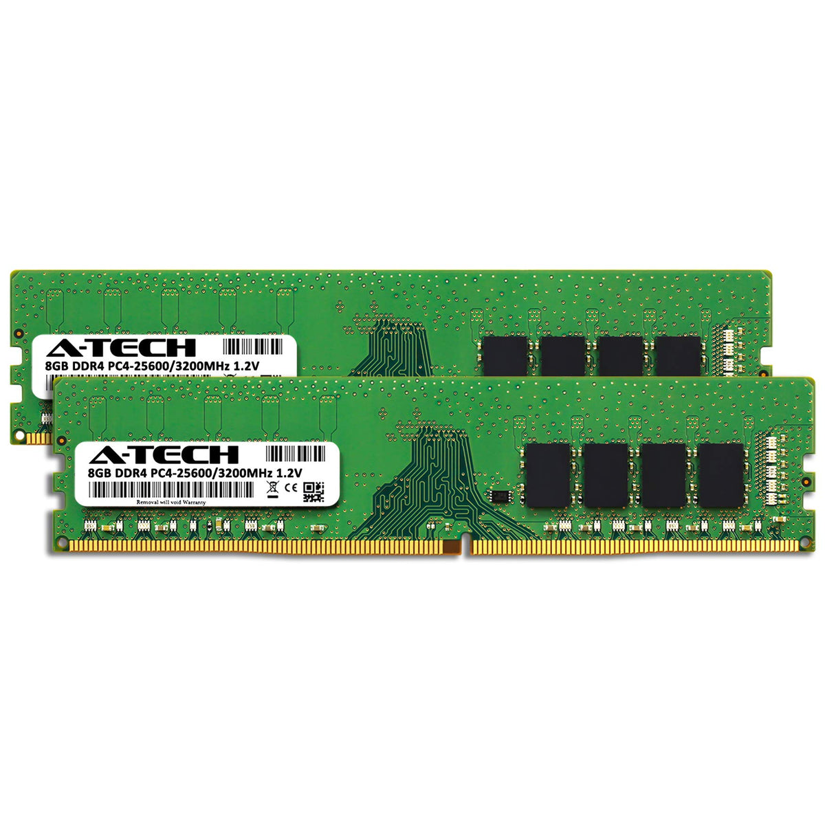 16GB DDR4 3200 MHz Non-ECC Desktop RAM Memory Modules B1916