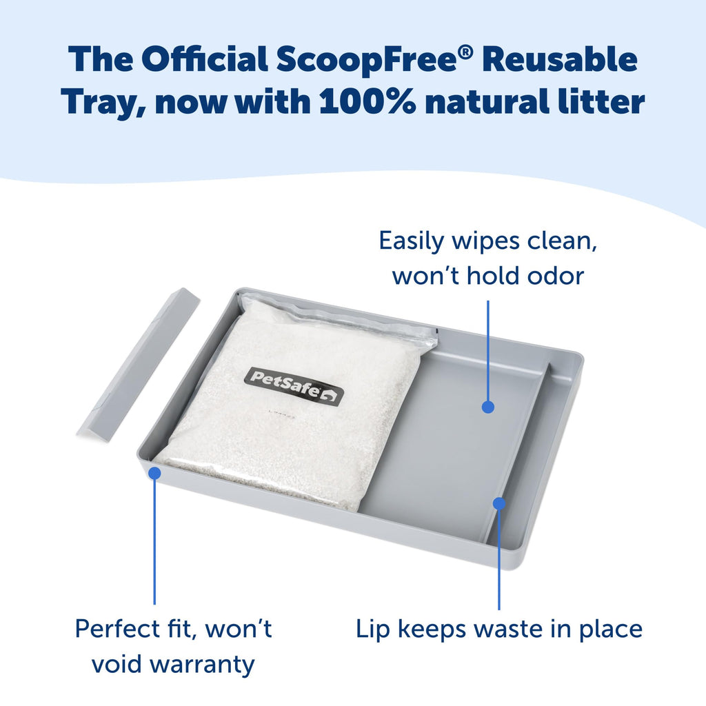 Natural Litter Reusable Tray with 4.2 lb Bag D43649