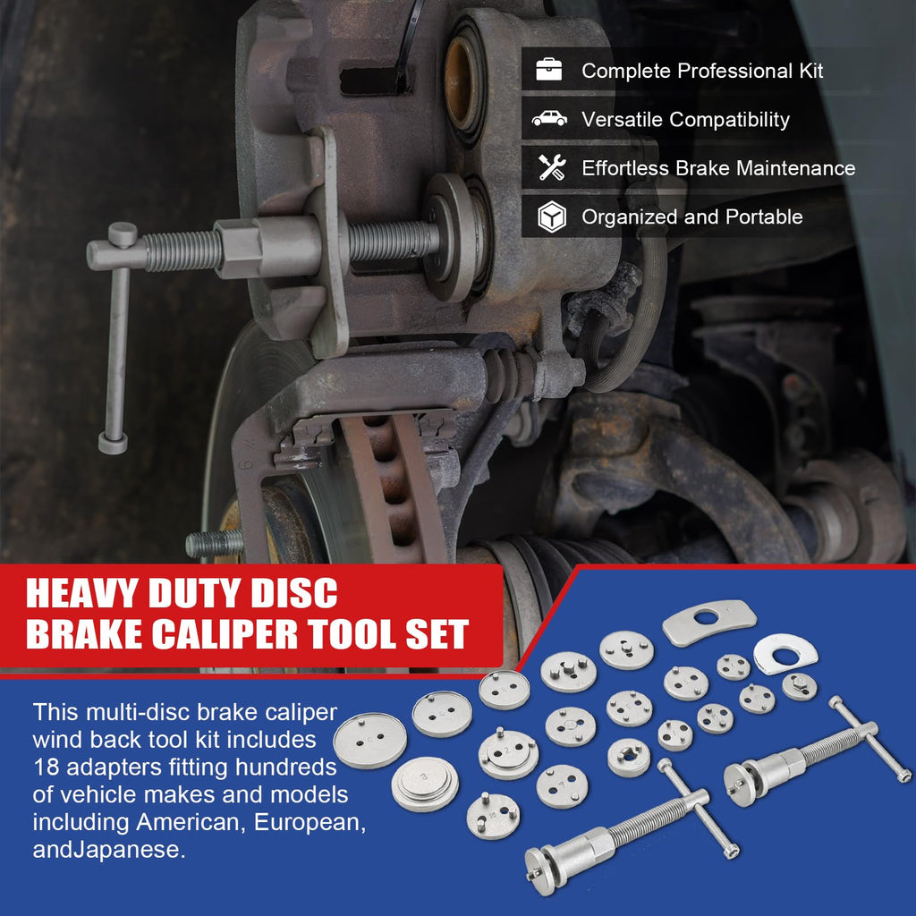 Heavy Duty Disc Brake Caliper Tool Set C387082