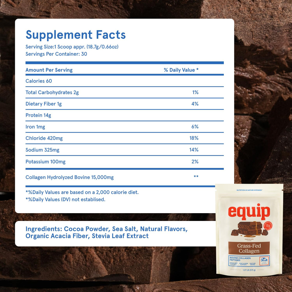 Grass Fed Hydrolyzed Bovine Collagen Peptides Powder P707